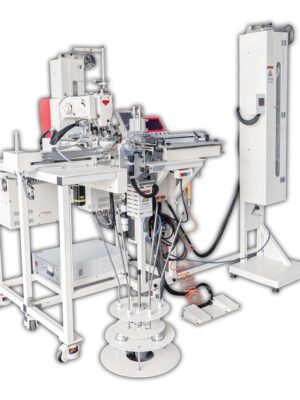 SU LEE/SLAT-K5A AUTOMATIC ELASTIC JOINING MACHINE (PATTERN MACHINE HEAD TYPE)