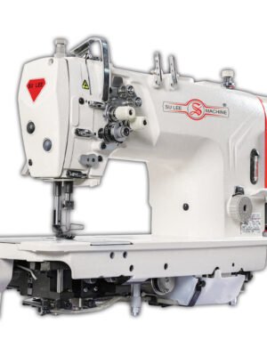 SU LEE/SLT-8422D, SLT-8722D COMPUTER AUTOMATIC CUTTING MICRO-OIL DOUBLE NEEDLE LOCKSTITCH SEWING MACHINE (SINGLE NEEDLE BAR)