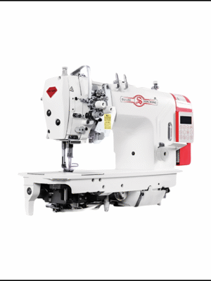 SLT-8452D/SLT-8752D  COMPUTER AUTOMATIC CUTTING MICRO-OIL DOUBLE NEEDLE  LOCKSTITCH SEWING MACHINE (DOUBLE NEEDLE BAR)
