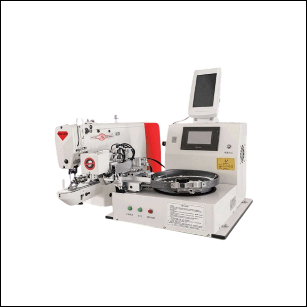 SLASK-A BUTTON FEEDING MACHINE